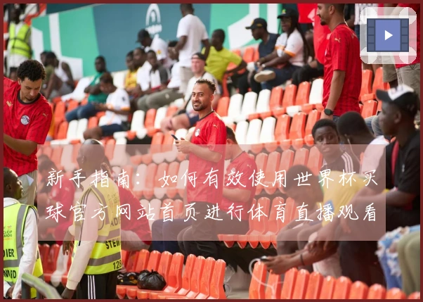 新手指南：如何有效使用世界杯买球官方网站首页进行体育直播观看与互动